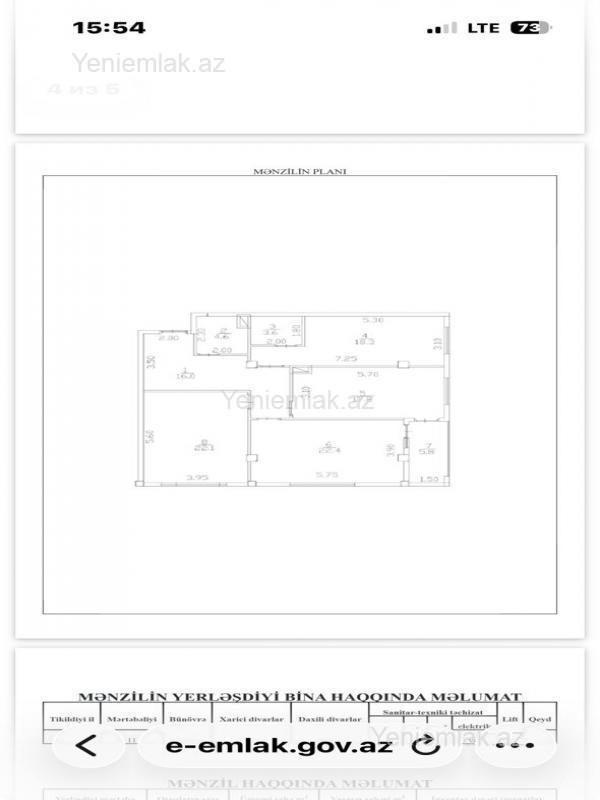 3-room apartment for sale, Sumgait