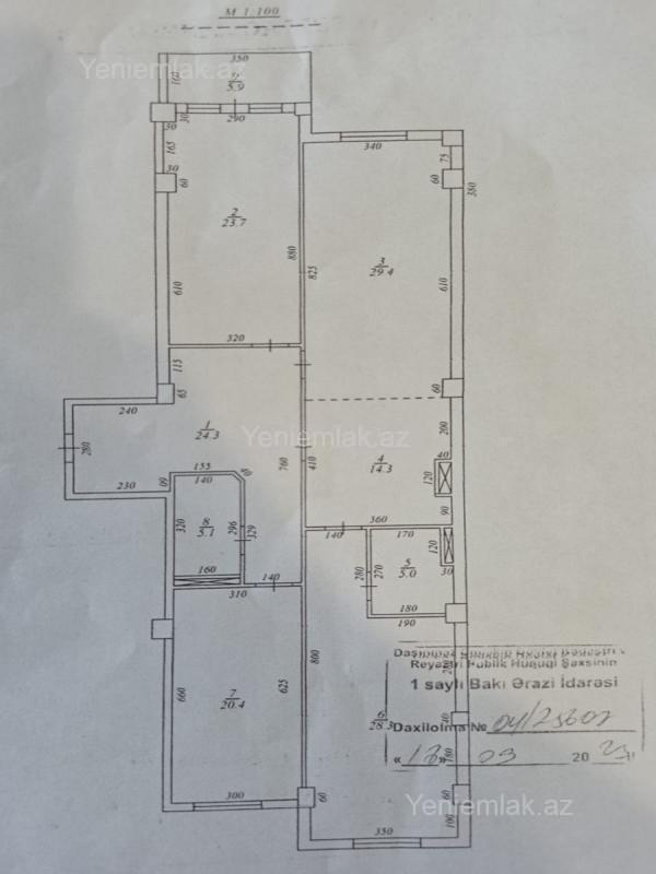4-room apartment for sale, Khatai, Baku