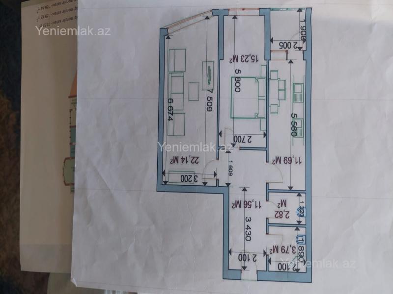 2-room apartment for sale, Sumgait