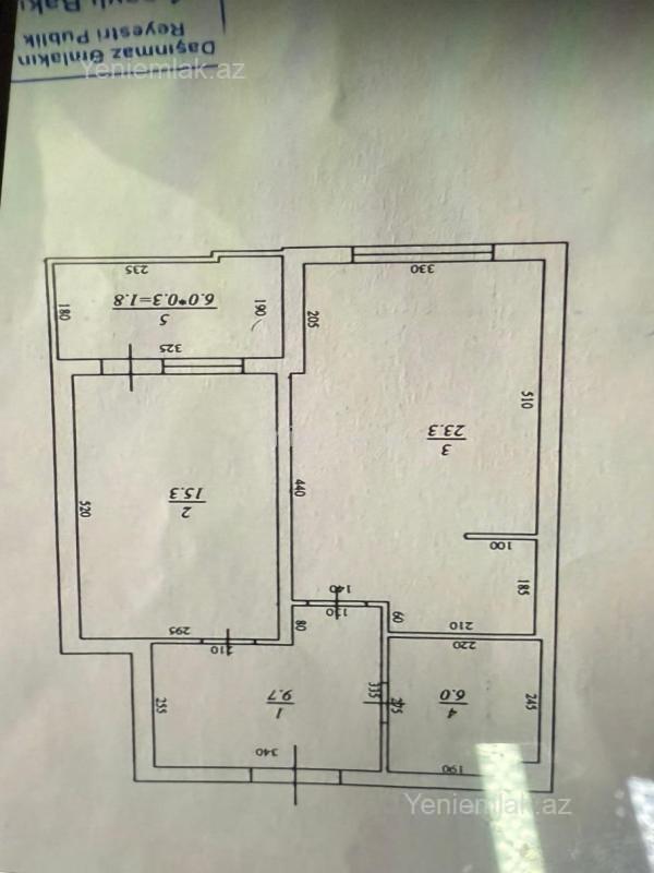 2-room apartment for sale, Khatai, Baku