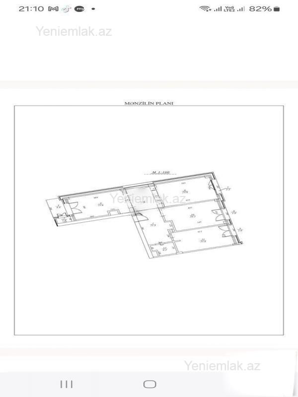 3-комн. квартира на продажу, Хатаи, Баку