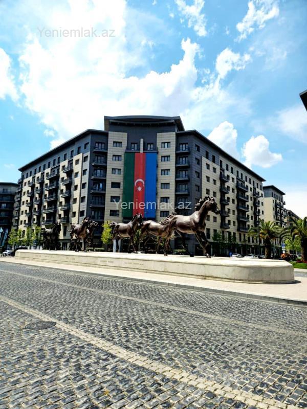 3 otaqlı mənzil satılır, Ağ şəhər, Bakı