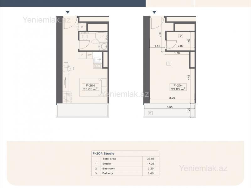 1 otaqlı Bina evi menzil, Sabunçu rayonu, Bakı