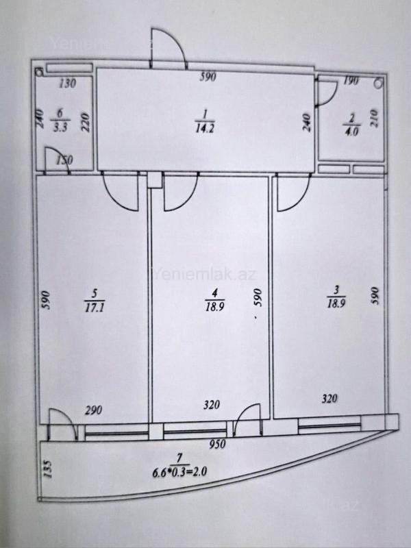 2 otaqlı Bina evi menzil, Yasamal rayonu, Bakı