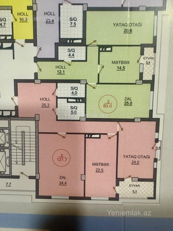 3 otaqlı Bina evi menzil, Suraxanı rayonu, Bakı
