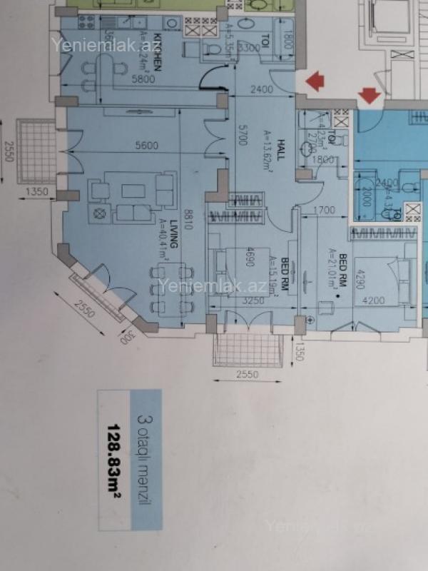 3 otaqlı Bina evi menzil, Xətai rayonu, Bakı