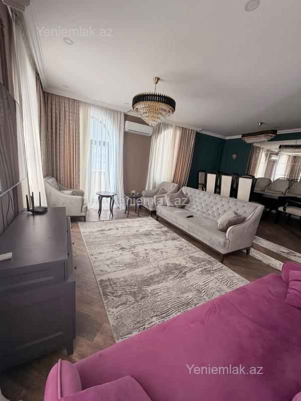 4-room new-build apartment for rent in Gənclik, 350 m², 2 700 AZN/mo, photo 2 / 12