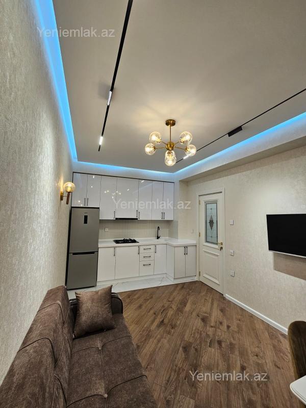Əhmədlidə 2 otaqlı yeni tikili mənzil satılır, 45 m², 155 000 AZN, şəkil 2 / 12