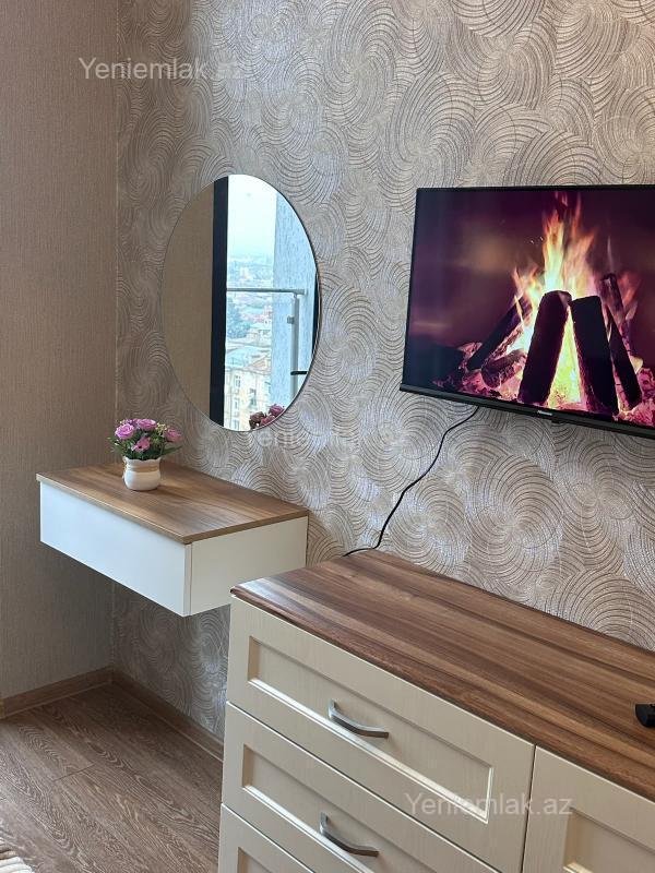 Nəriman Nərimanovda 2 otaqlı yeni tikili mənzil kirayə verilir, 60 m², 990 AZN/ay, şəkil 4 / 12
