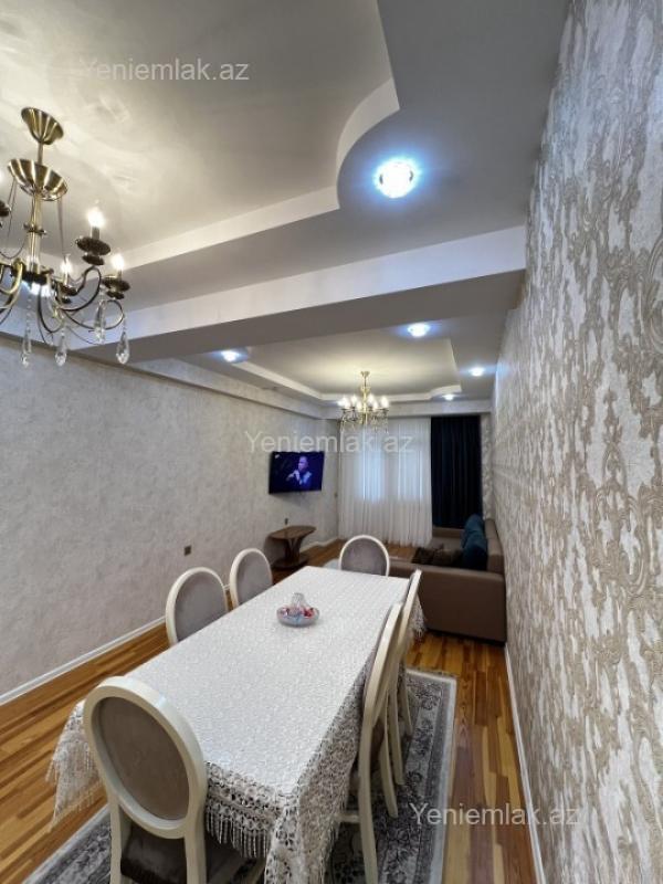 3 otaq · 125 m² · 6/17 mərtəbə, Twins Art MTK Həzi Aslanov
