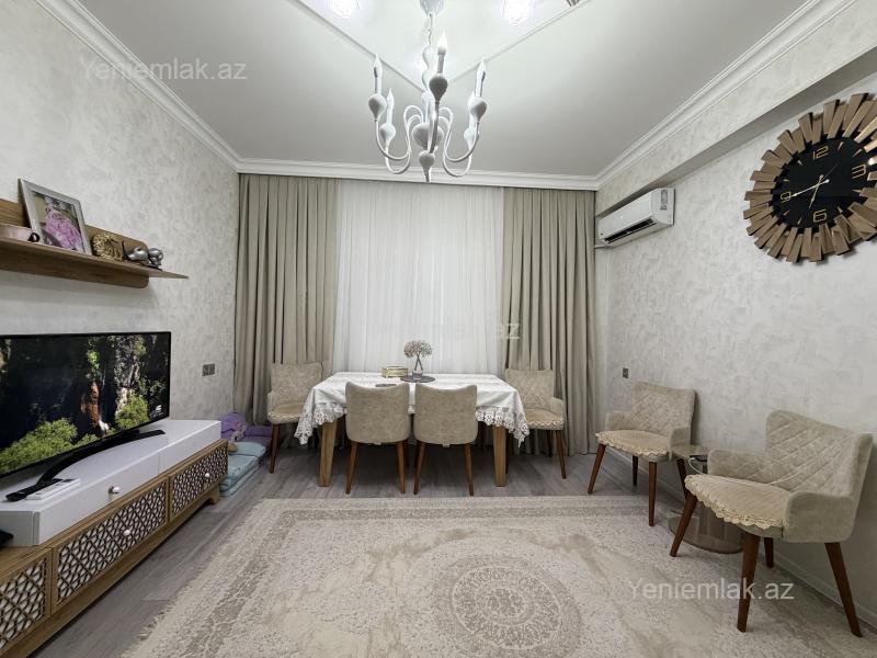 2 rooms · 55 m² · floor 2/6, Qurtuluş 93