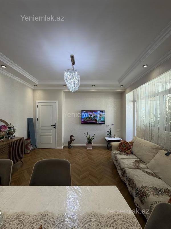 2-room new-build apartment for sale in Qurtuluş 93 residence, 69 m², 105 000 AZN, photo 2 / 12