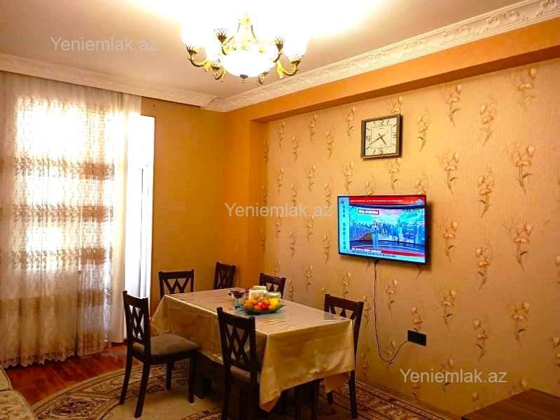 3-room new-build apartment for rent in 8-ci kilometr, 100 m², 850 AZN/mo, photo 2 / 12