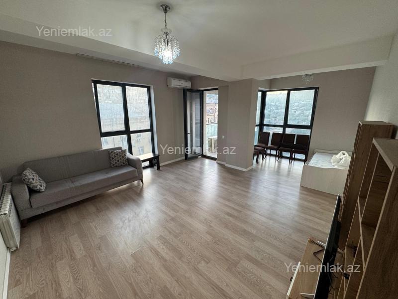 Sabah Residence kompleksində 2 otaqlı yeni tikili mənzil kirayə verilir, 85 m², 999 AZN/ay, şəkil 2 / 12