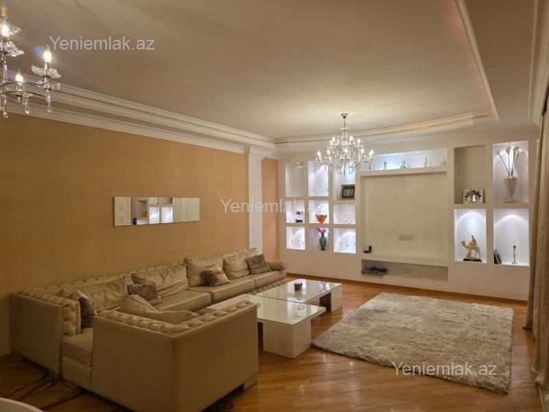 Elmlər Akademiyasında 4 otaqlı yeni tikili mənzil kirayə verilir, 196 m², 1 500 AZN/ay, şəkil 2 / 12