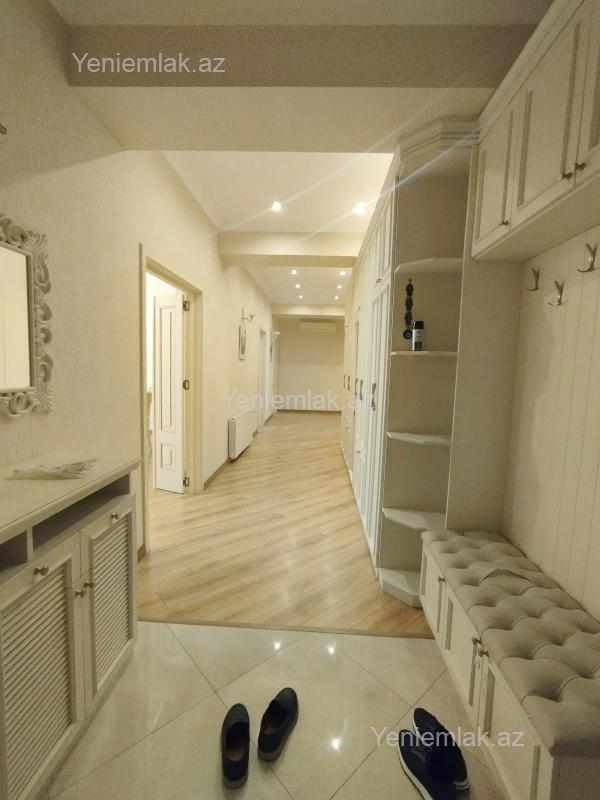 Hayat Park kompleksində 4 otaqlı yeni tikili mənzil kirayə verilir, 160 m², 2 800 AZN/ay, şəkil 3 / 12