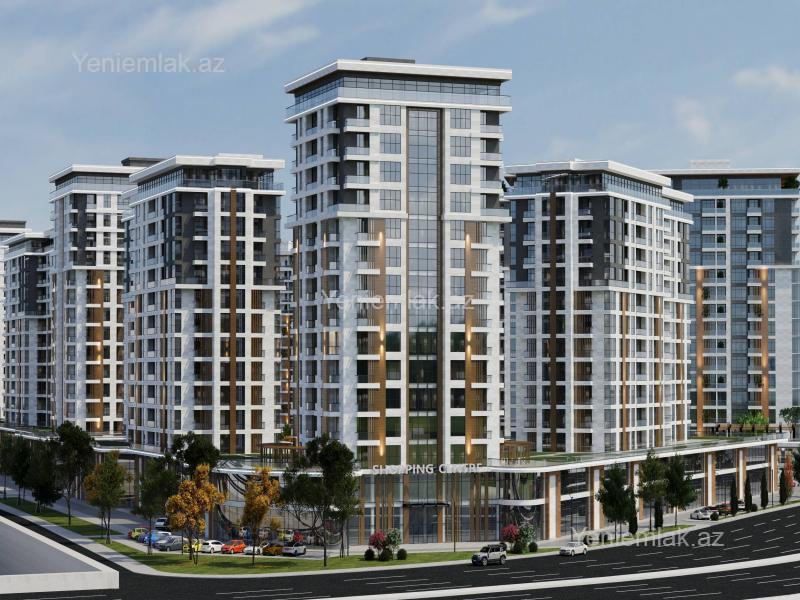 Lake City kompleksində 3 otaqlı yeni tikili mənzil satılır, 110 m², 338 000 AZN, şəkil 3 / 12