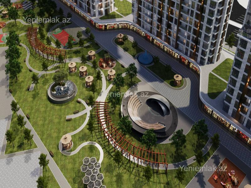 Lake City kompleksində 3 otaqlı yeni tikili mənzil satılır, 110 m², 338 000 AZN, şəkil 5 / 12