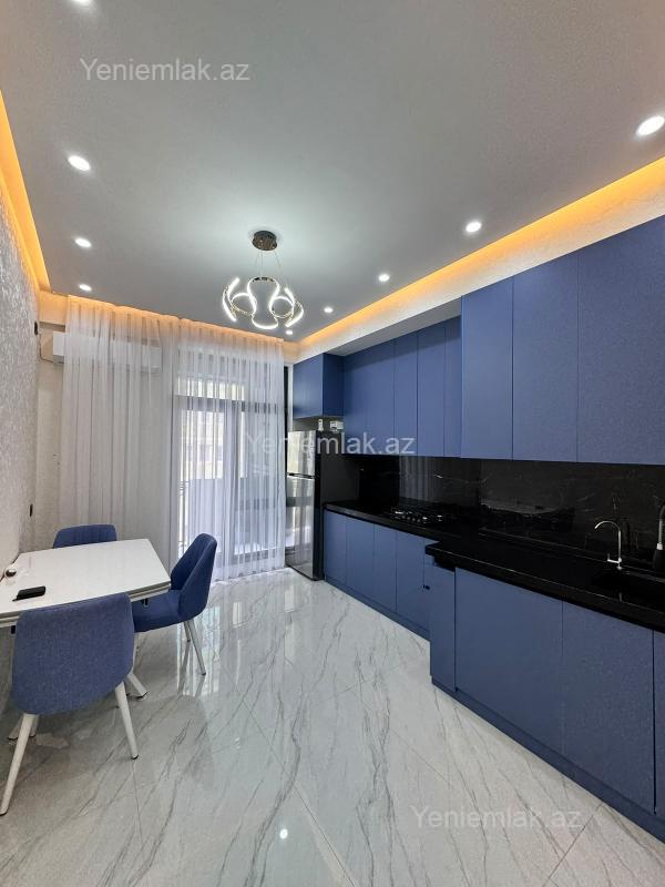 Gold Residence kompleksində 3 otaqlı yeni tikili mənzil kirayə verilir, 110 m², 2 000 AZN/ay, şəkil 5 / 12