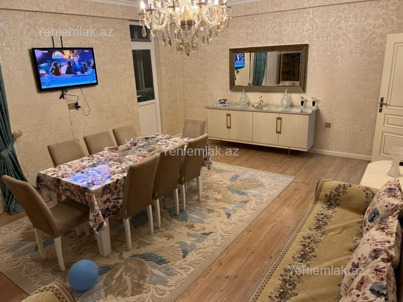 3-комн. · 123 m² · 12/13 этаж, Əsəd Əhmədov küçəsi