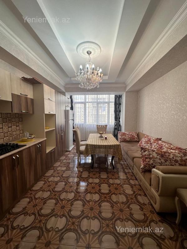 2-комн. · 57 m² · 1/6 этаж, Qurtuluş 93