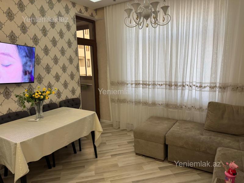 Bakıxanovda 2 otaqlı yeni tikili mənzil satılır, 43 m², 148 000 AZN, şəkil 2 / 8