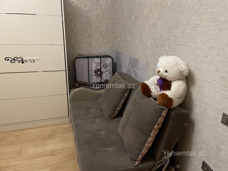 Abşeronda 1 otaqlı yeni tikili mənzil kirayə verilir, 30 m², 380 AZN/ay, şəkil 2 / 11
