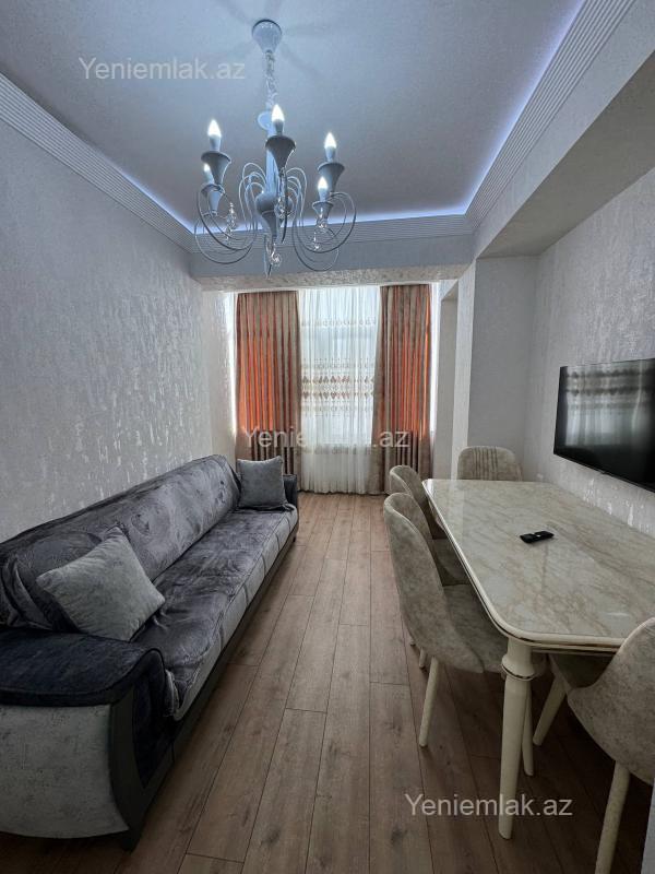 Qurtuluş 93 kompleksində 2 otaqlı yeni tikili mənzil satılır, 56 m², 95 000 AZN, şəkil 2 / 12