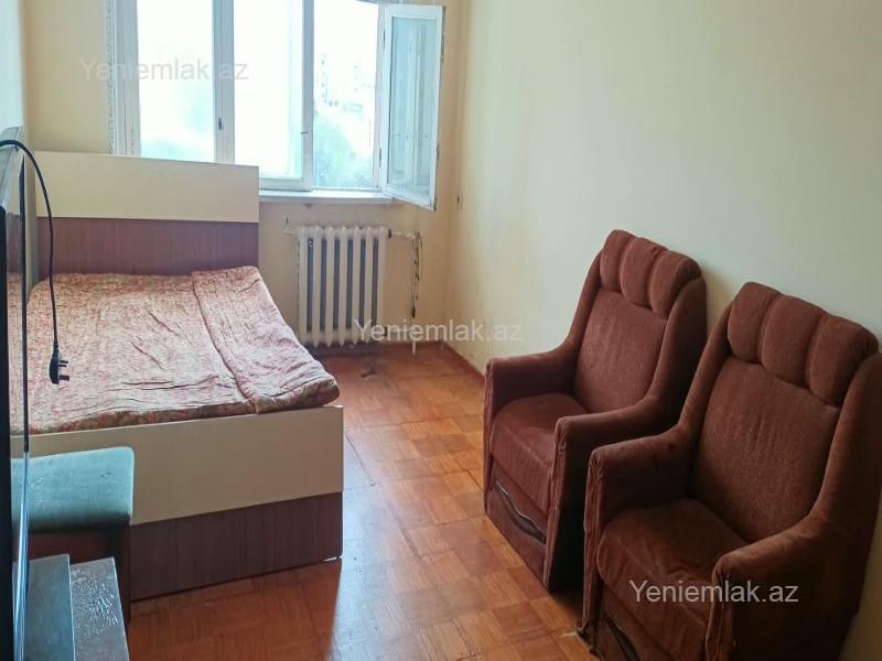 Qara Qarayevdə 2 otaqlı köhnə tikili mənzil kirayə verilir, 80 m², 500 AZN/ay, şəkil 2 / 12