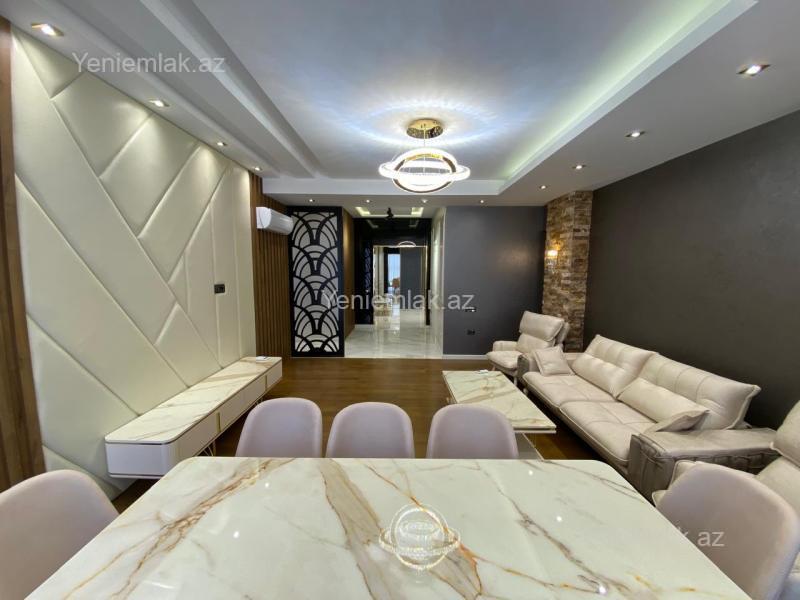 Yasamalda 3 otaqlı yeni tikili mənzil kirayə verilir, 115 m², 1 200 AZN/ay, şəkil 2 / 12