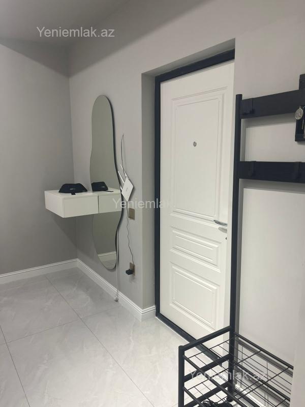 Qara Qarayevdə 1 otaqlı yeni tikili mənzil kirayə verilir, 40 m², 700 AZN/ay, şəkil 2 / 5