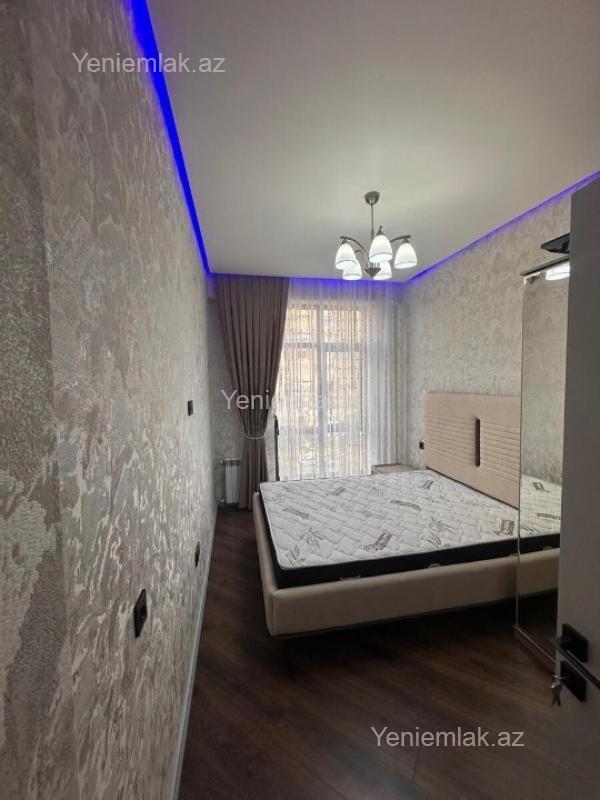 Qara Qarayevdə 1 otaqlı yeni tikili mənzil kirayə verilir, 45 m², 700 AZN/ay, şəkil 2 / 5