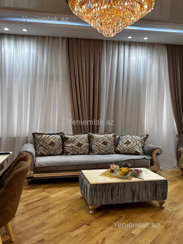 28 Mayda 3 otaqlı yeni tikili mənzil kirayə verilir, 140 m², 1 450 AZN/ay, şəkil 2 / 12