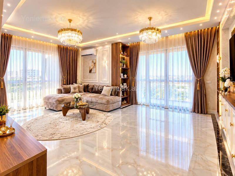 Ağ şəhərdə 3 otaqlı yeni tikili mənzil satılır, 125 m², 634 000 AZN, şəkil 3 / 8