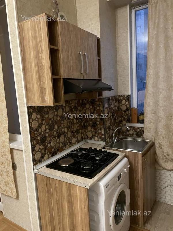 Abşeronda 1 otaqlı yeni tikili mənzil kirayə verilir, 30 m², 380 AZN/ay, şəkil 3 / 11