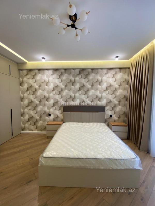 2-room new-build apartment for rent in Gənclik, 107 m², 1 200 AZN/mo, photo 3 / 12