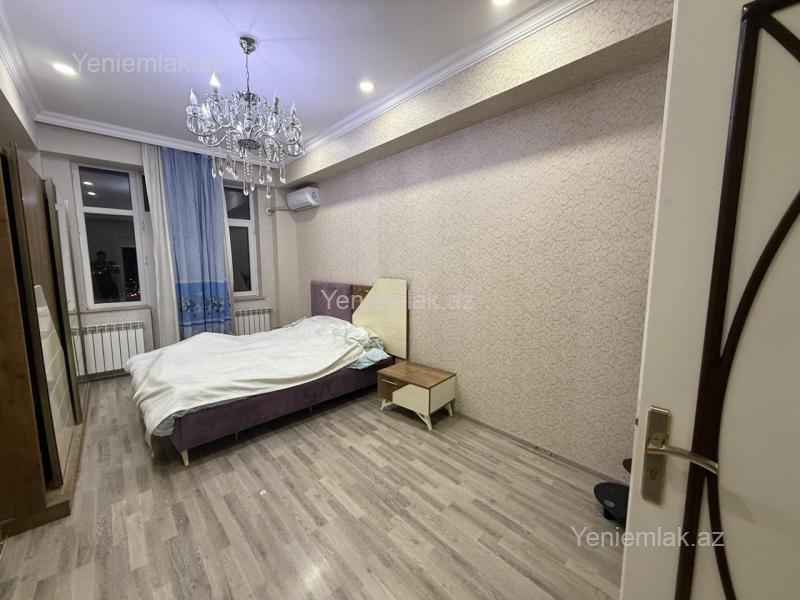 Xətaidə 2 otaqlı yeni tikili mənzil kirayə verilir, 90 m², 225 AZN/ay, şəkil 3 / 11