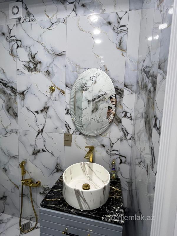 Qara Qarayevdə 1 otaqlı yeni tikili mənzil kirayə verilir, 40 m², 700 AZN/ay, şəkil 3 / 5