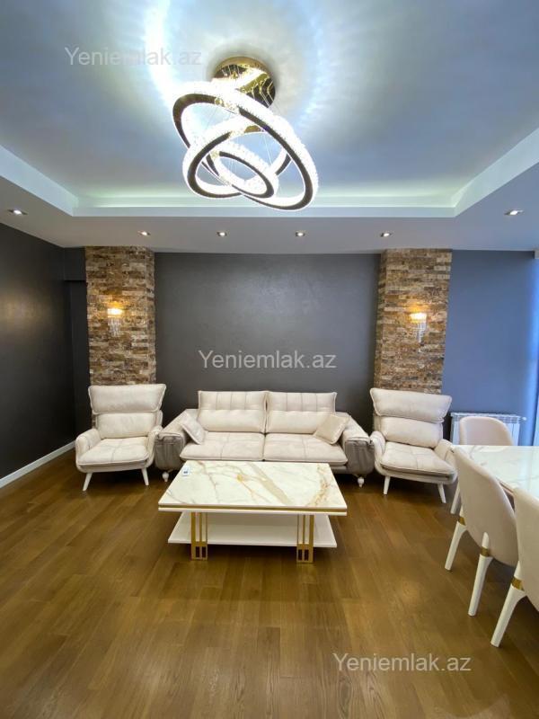 Yasamalda 3 otaqlı yeni tikili mənzil kirayə verilir, 115 m², 1 200 AZN/ay, şəkil 4 / 12