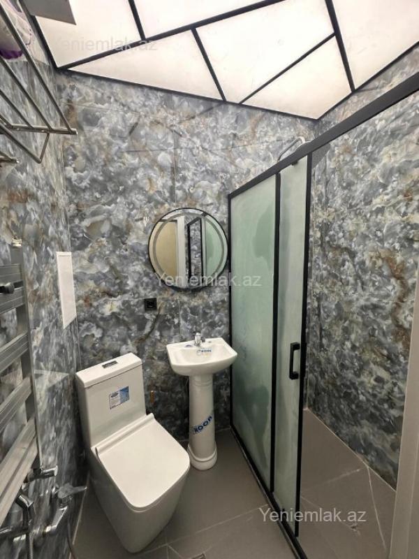Qara Qarayevdə 1 otaqlı yeni tikili mənzil kirayə verilir, 45 m², 700 AZN/ay, şəkil 4 / 5