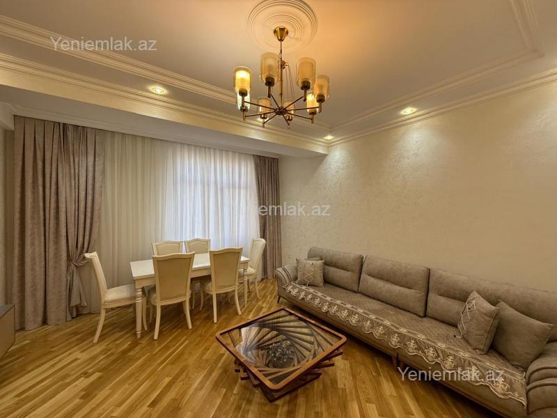 3-room new-build apartment for rent in 8-ci kilometr, 105 m², 1 000 AZN/mo, photo 2 / 12
