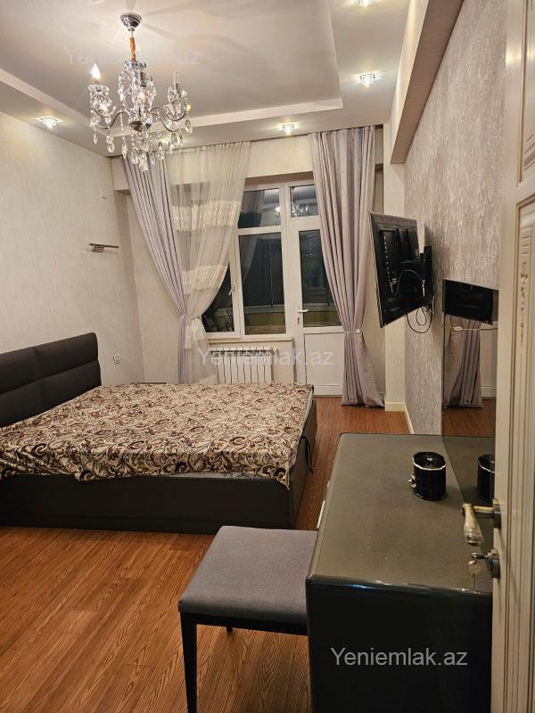 Badamdarda 3 otaqlı yeni tikili mənzil kirayə verilir, 130 m², 1 200 AZN/ay, şəkil 2 / 12