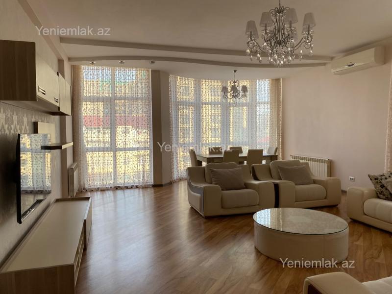 Nizamidə 4 otaqlı yeni tikili mənzil kirayə verilir, 180 m², 2 000 AZN/ay, şəkil 2 / 12