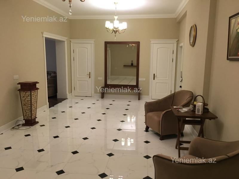 Sahildə 3 otaqlı yeni tikili mənzil kirayə verilir, 165 m², 2 800 AZN/ay, şəkil 2 / 12