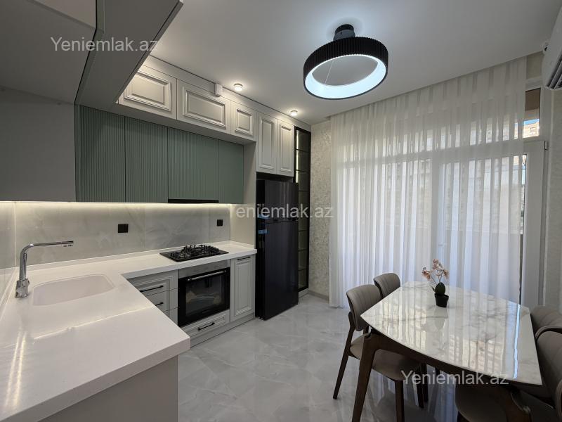3-room new-build apartment for sale in Turkuaz residence, 91 m², 298 000 AZN, photo 3 / 12