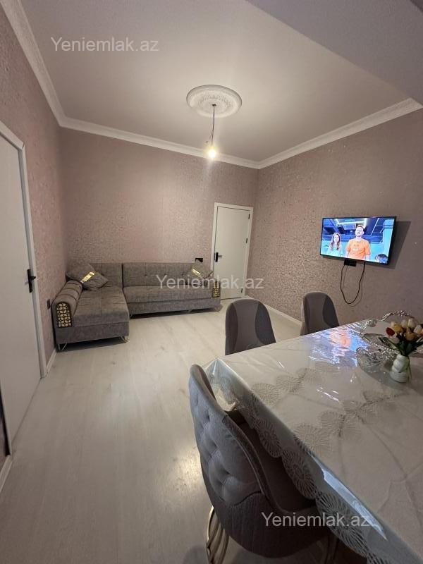 Abşeronda 3 otaqlı yeni tikili mənzil kirayə verilir, 85 m², 600 AZN/ay, şəkil 3 / 11