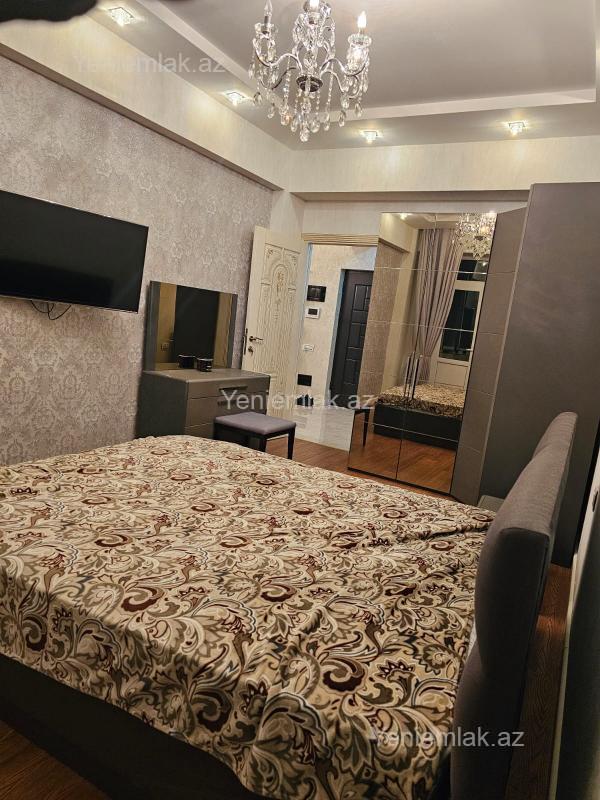 Badamdarda 3 otaqlı yeni tikili mənzil kirayə verilir, 130 m², 1 200 AZN/ay, şəkil 3 / 12