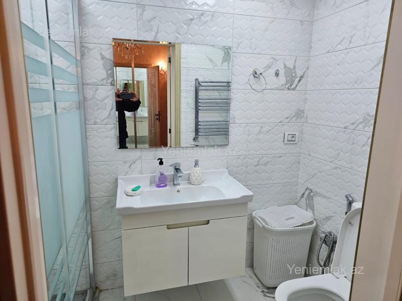 Badamdarda 3 otaqlı yeni tikili mənzil kirayə verilir, 130 m², 1 200 AZN/ay, şəkil 5 / 12