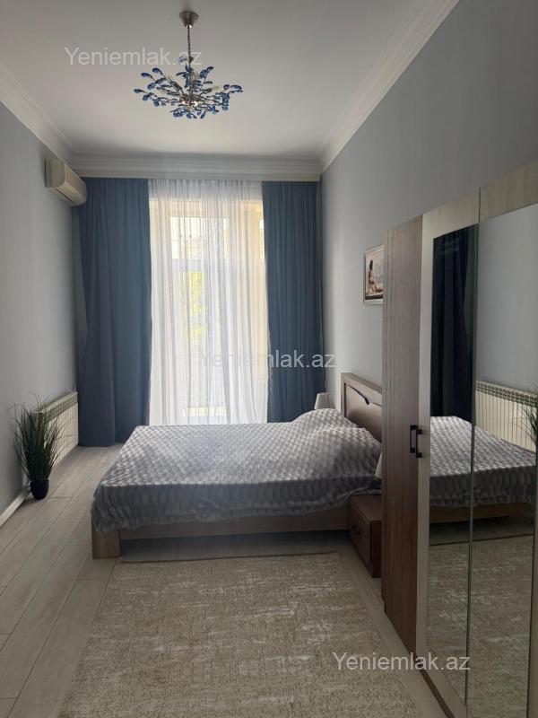 Sahildə 2 otaqlı köhnə tikili mənzil kirayə verilir, 65 m², 1 200 AZN/ay, şəkil 5 / 8