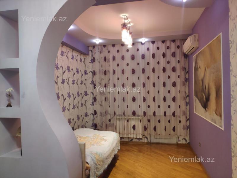 Memar Əcəmidə 4 otaqlı yeni tikili mənzil kirayə verilir, 170 m², 900 AZN/ay, şəkil 5 / 12